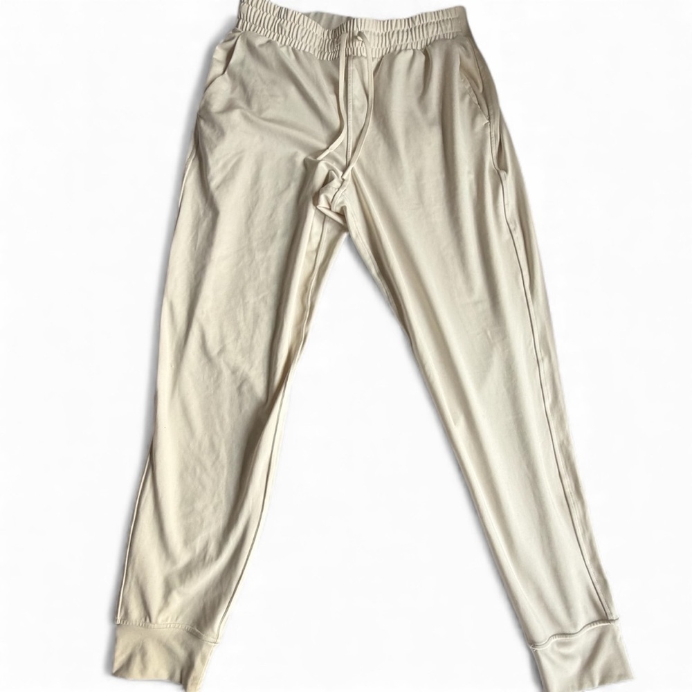 90 Degree By Reflex Cream Joggers Small